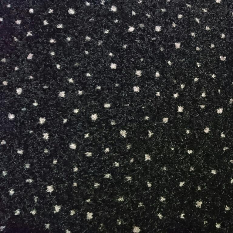 Heuga 377 Floorscape Black Spot / Interface / Velours / 50 cm x 50 cm / Grijs