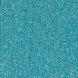 Heuga 580 Curacao / Interface / Boucle (lussenpool) / 50 cm x 50 cm / Blauw
