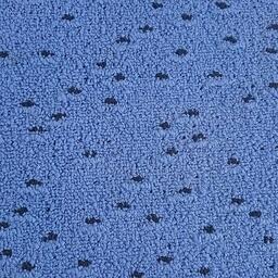 Encrypt Blue Black / Interface / Boucle (lussenpool) / 50 cm x 50 cm / Blauw