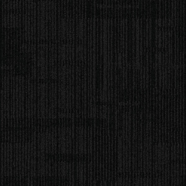 Syncopation II Black / Interface / Boucle (lussenpool) / 50 cm x 50 cm / Zwart