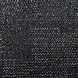 Entropy II Black & White / Interface / Boucle (lussenpool) / 50 cm x 50 cm / Zwart