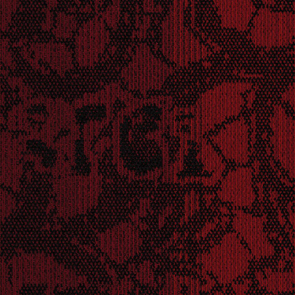Creta Chania / Interface / Boucle (lussenpool) / 50 cm x 50 cm / Rood