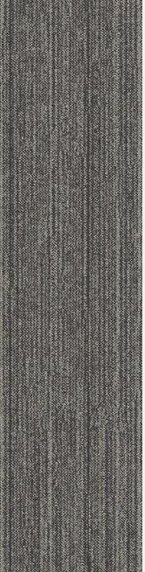 World Woven 880 Charcoal Loom / Interface / Boucle (lussenpool) / 25 cm x 100 cm / Grijs