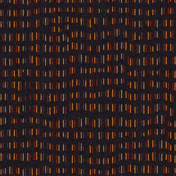 Tribal Rhythms Black / Interface / Boucle (lussenpool) / 50 cm x 50 cm / Bruin