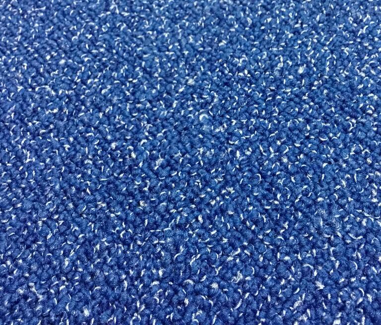 Touch & Tones 101 Blue / Interface / Boucle (lussenpool) / 50 cm x 50 cm / Blauw