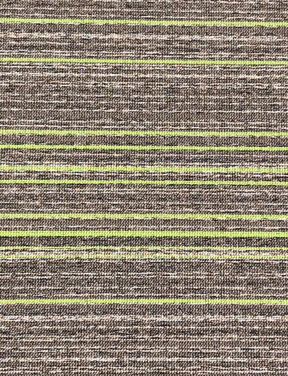 Sabi II Beige/Groen / Interface / Microtuft / 50 cm x 50 cm / Groen