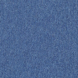 Heuga 530 Cobalt / Interface / Boucle (lussenpool) / 50 cm x 50 cm / Blauw