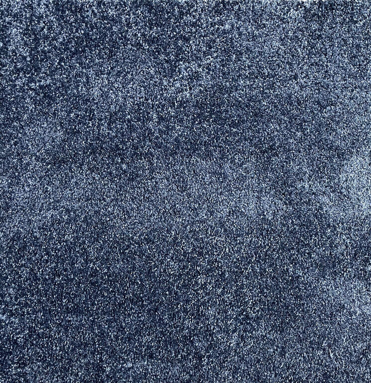 Rosa Blue / Private Label / Hoogpolig / 50 cm x 50 cm / Blauw
