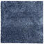 Rosa Blue / Private Label / Hoogpolig / 50 cm x 50 cm / Blauw / 2