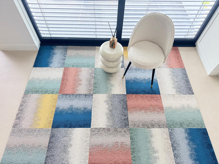Connected Ethos CE200 Color Mix Bright Sparkling / Interface / Boucle (lussenpool) / 50 cm x 50 cm / Mix