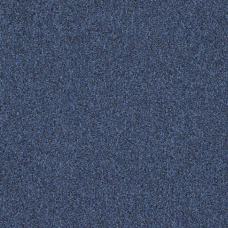 Heuga 727 Blue 4.000 / Interface / Boucle (lussenpool) / 50 cm x 50 cm / Blauw