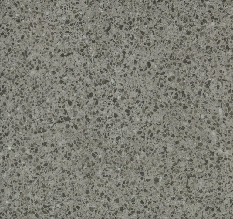 LVT In The Mix Terrazzo PVC Cavern / Interface / PVC/LVT / 50 cm x 50 cm / Grijs