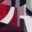 Past Forward Circa Then Crimson / Interface / Boucle (lussenpool) / 50 cm x 50 cm / Zwart, Rood, Grijs / 2