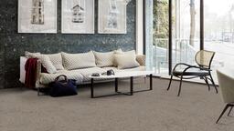 Urban Retreat 102 Ash / Interface / Boucle (lussenpool) / 50 cm x 50 cm / Bruin, Beige