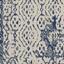 Portmanteau 39 Blue 1.000 / Interface / Boucle (lussenpool) / 50 cm x 100 cm / Blauw, Beige / 2