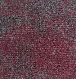 Composure Grey Red / Interface / Boucle (lussenpool) / 50 cm x 50 cm / Rood, Grijs