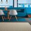 Monochrome Flag Blue / Interface / Boucle (lussenpool) / 50 cm x 50 cm / Blauw / 5