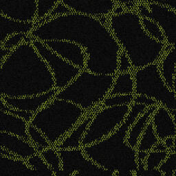 Scribble Composition / Interface / Boucle (lussenpool) / 50 cm x 50 cm / Zwart