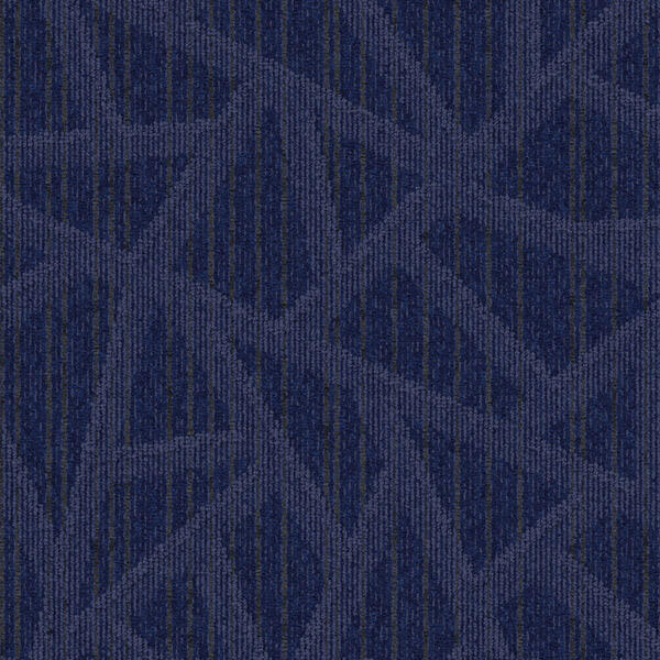The Orient - Dynamic Blue / Interface / Boucle (lussenpool) / 50 cm x 50 cm / Blauw