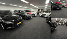 Autoshowroom Mink van de Brink te Nistelrode heeft weer een frisse showroom dankzij onze 1x1m Retro Black.